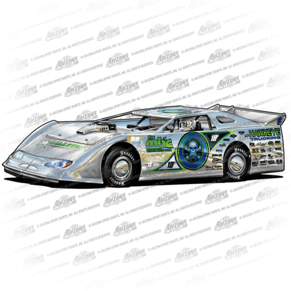 Scott Bloomquist #11 Chrome Car Decal – Gotta Race