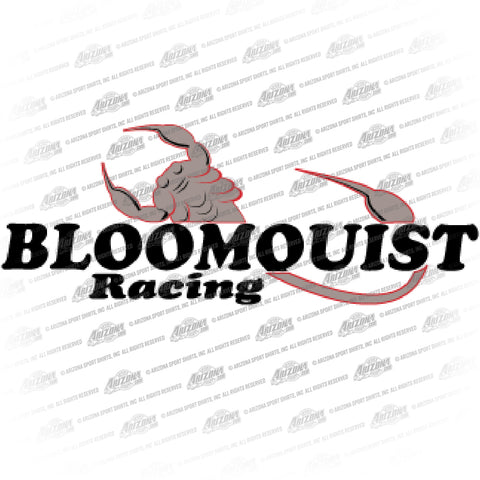 SB Scorpion Bloomquist Racing Decal