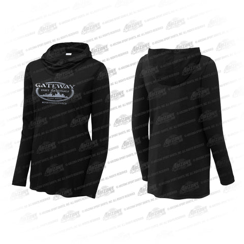 GW Metalic Ladies Long Sleeve Hoodie