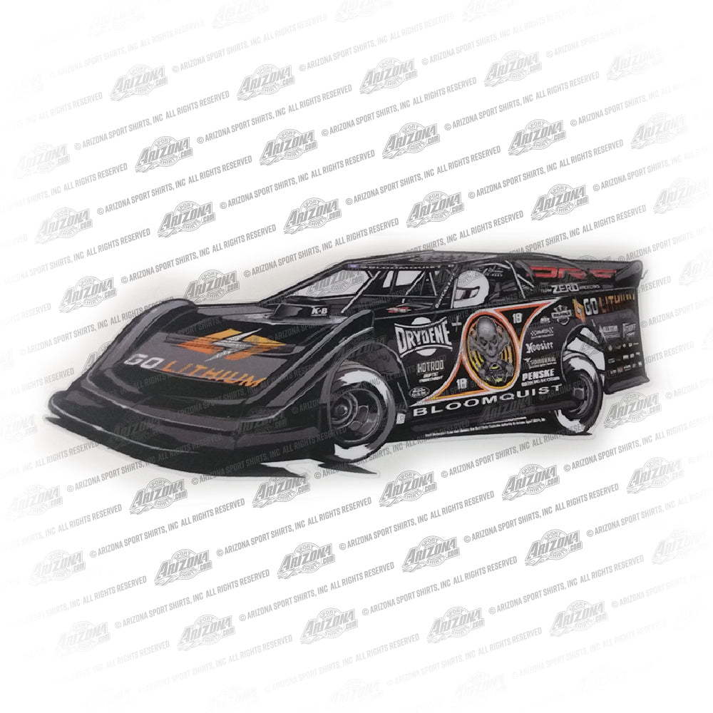 Bloomquist Stickers Scott Bloomquist Front Profile Late Model Decals – Gotta Race